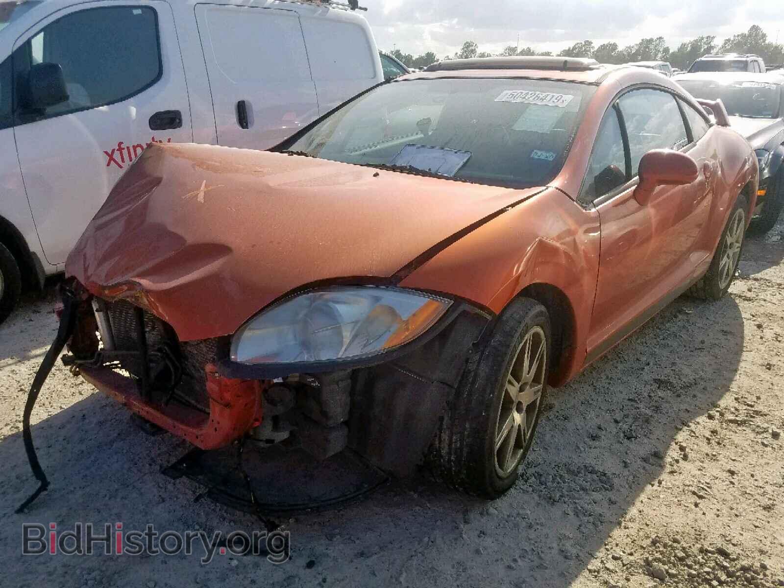 2008 MITSUBISHI ECLIPSE - VIN: 4A3AK64F68E021415 - Фото 2