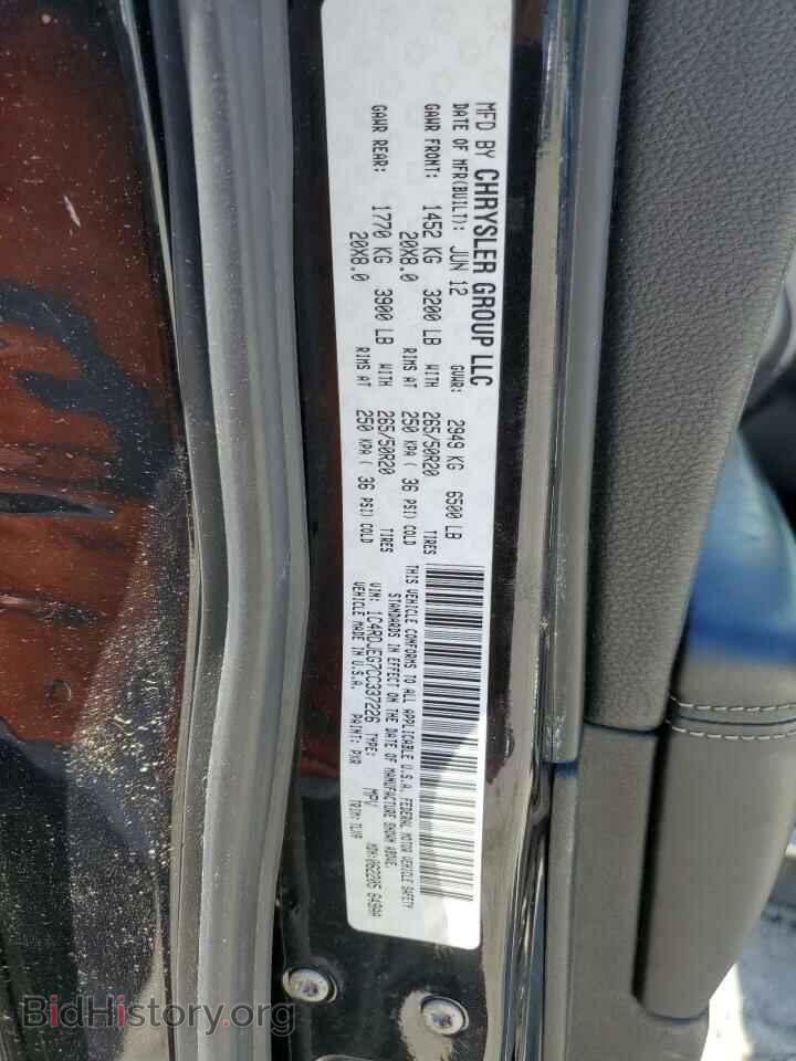 2012 DODGE DURANGO - VIN: 1C4RDJEG7CC337226 - Фото 13