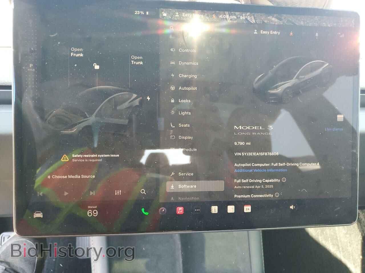 2025 TESLA MODEL 3 - VIN: 5YJ3E1EA1SF878806 - Фото 9