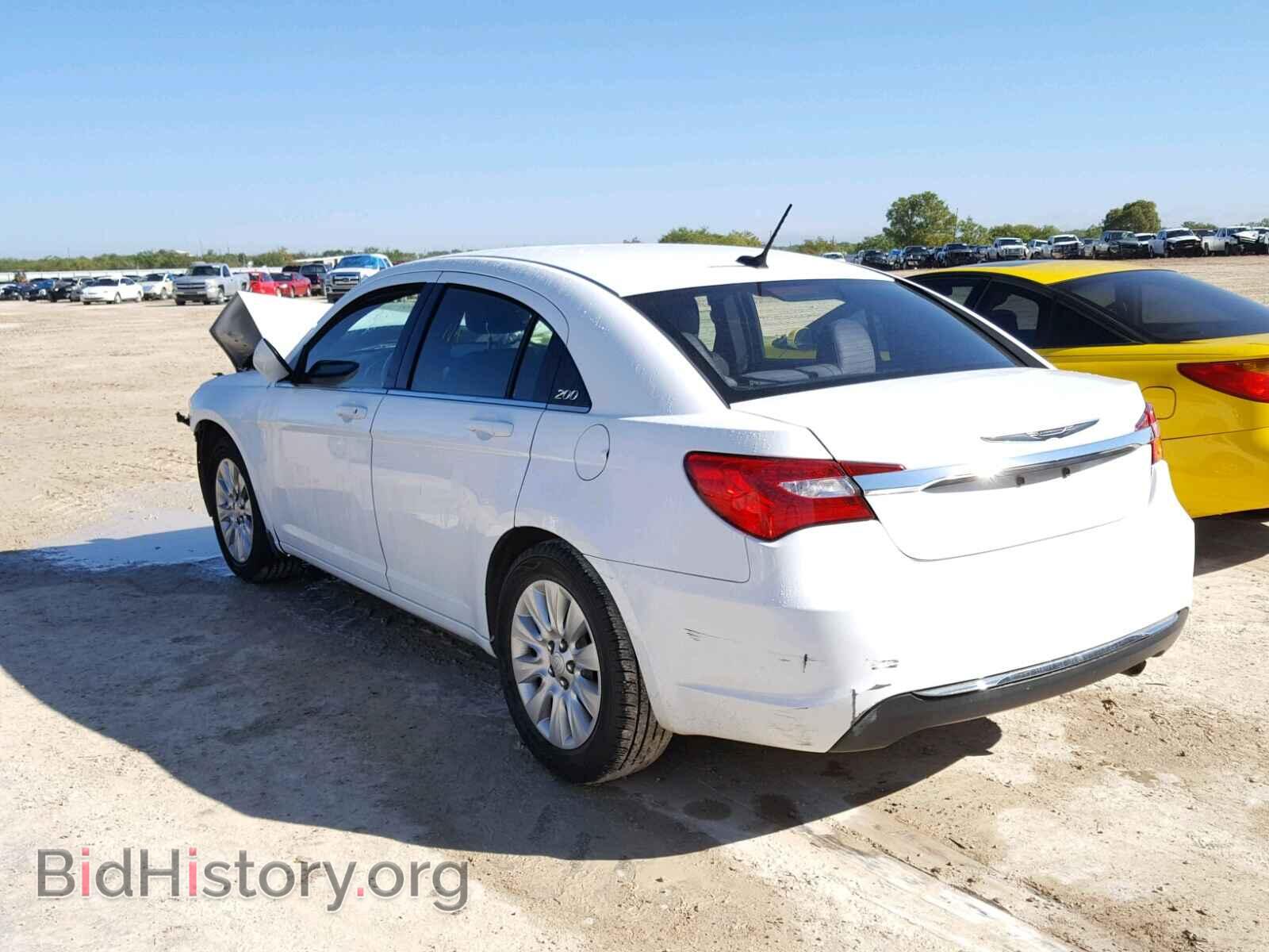 2014 CHRYSLER 200 - VIN: 1C3CCBAB1EN121988 - Фото 3