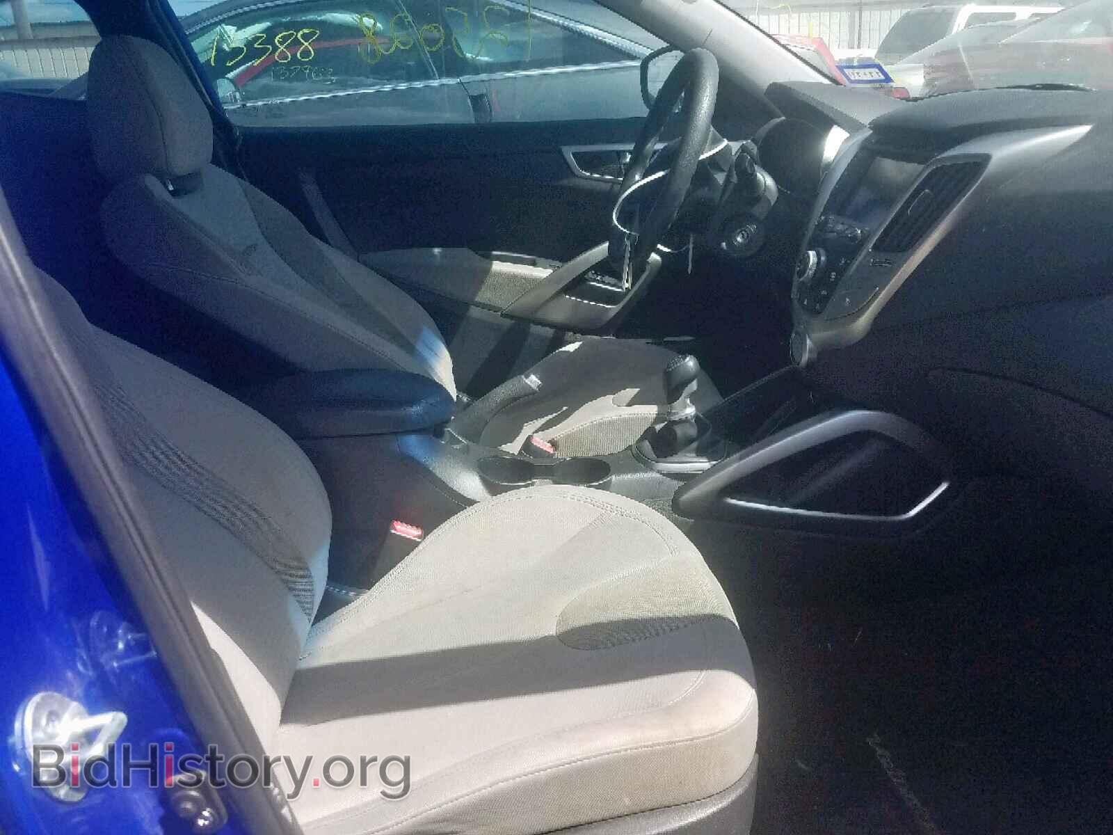 2012 HYUNDAI VELOSTER - VIN: KMHTC6AD2CU020431 - Фото 5