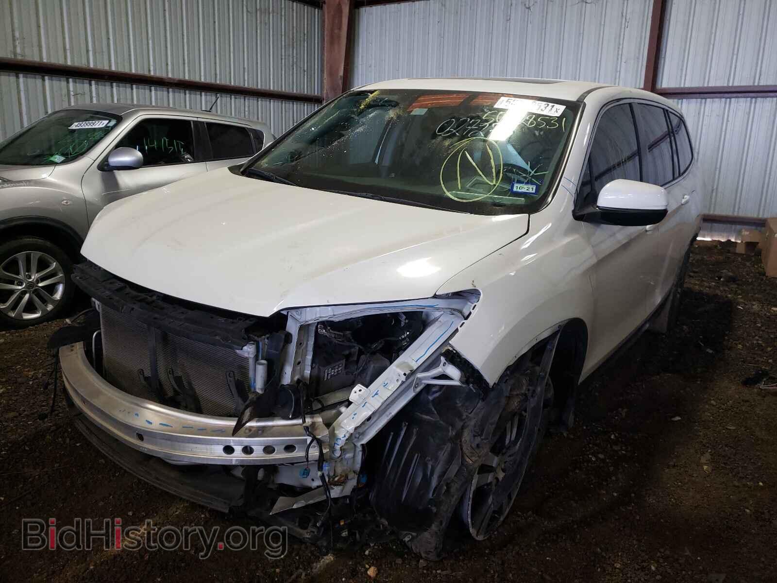 2017 HONDA PILOT - VIN: 5FNYF5H72HB027276 - Фото 2