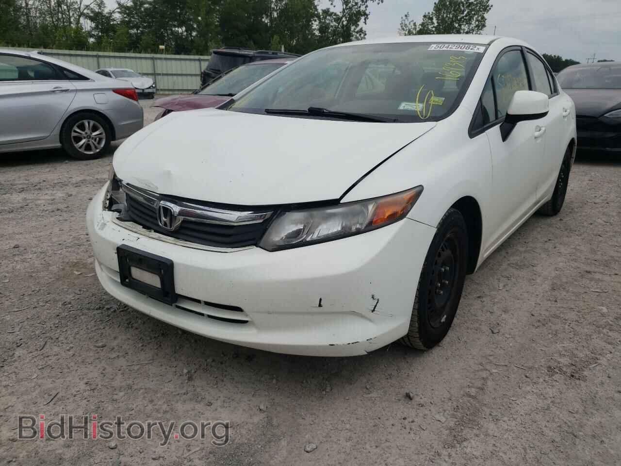 2012 HONDA CIVIC - VIN: JHMFB2F50CS002230 - Фото 2