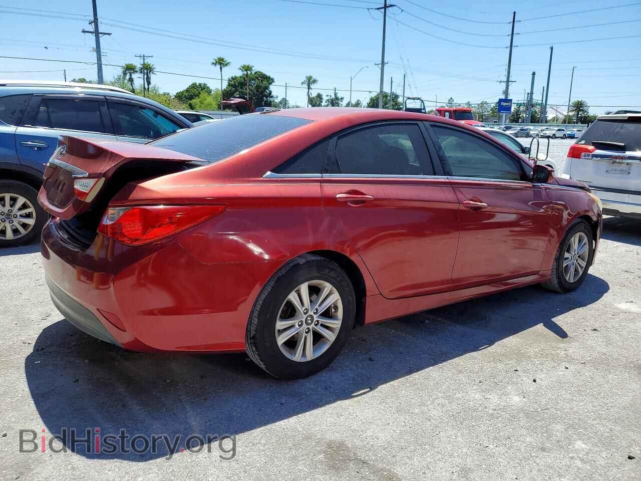 2014 HYUNDAI SONATA - VIN: 5NPEB4AC6EH921990 - Фото 3