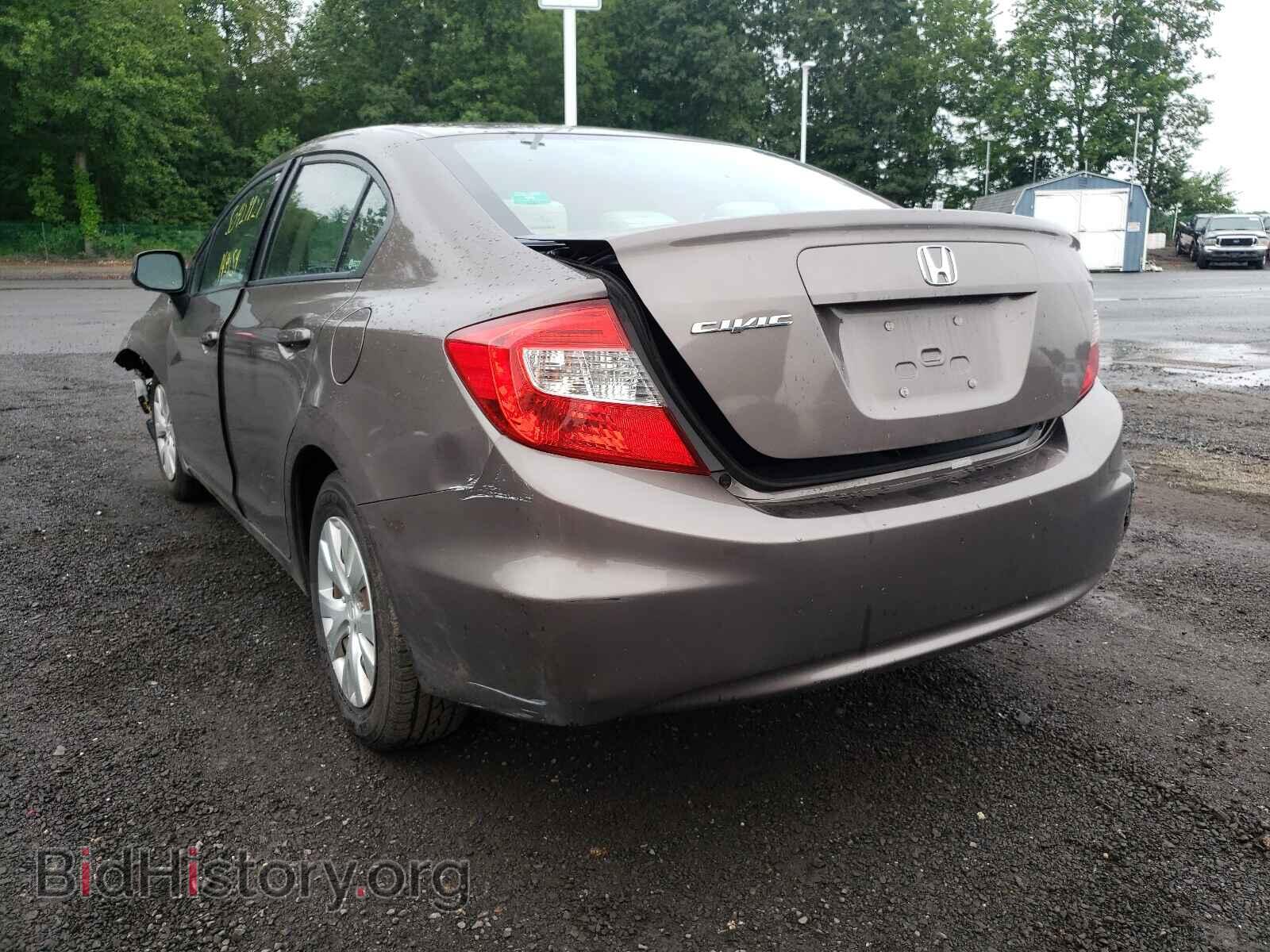2012 HONDA CIVIC - VIN: 2HGFB2F59CH514255 - Фото 3