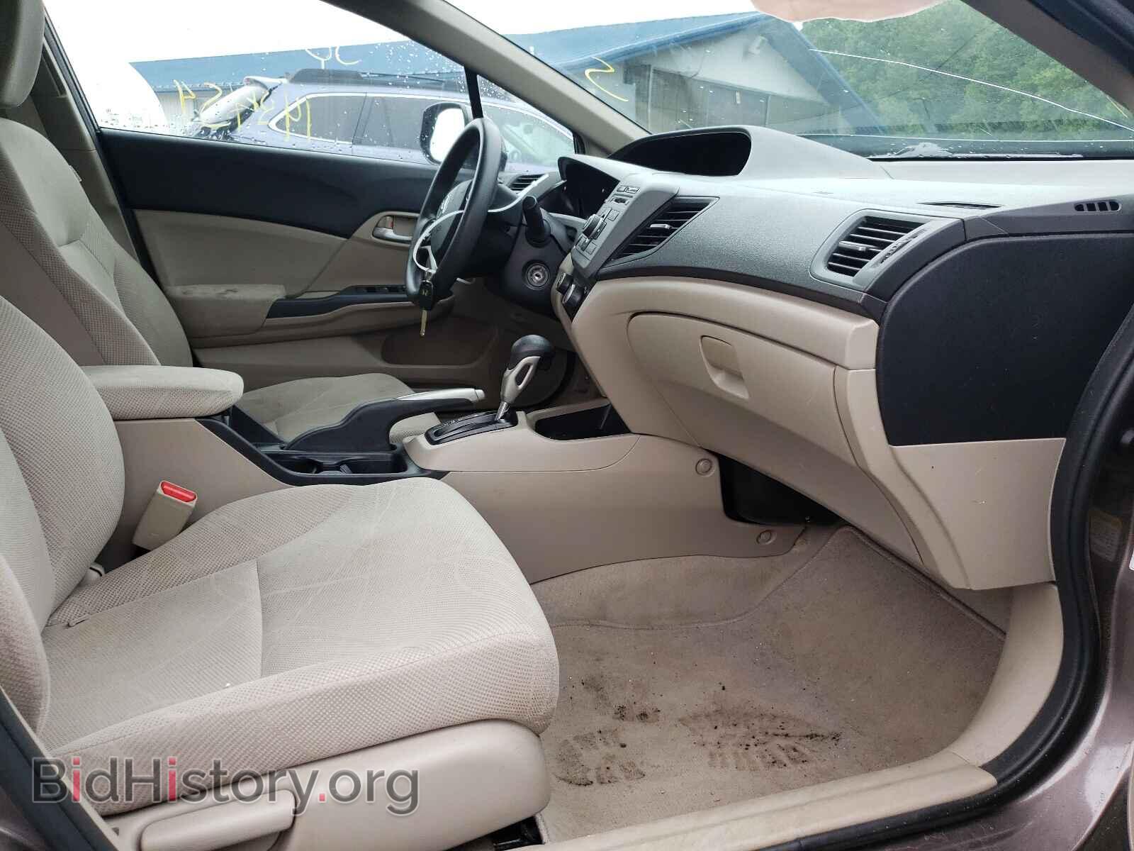 2012 HONDA CIVIC - VIN: 2HGFB2F59CH514255 - Фото 5