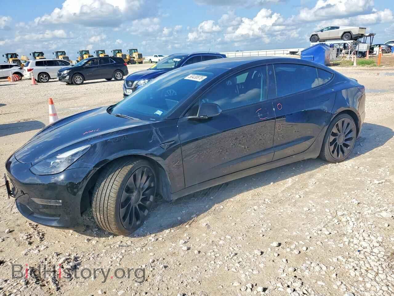 Фотография 5YJ3E1EC4NF168983 - TESLA MODEL 3 2022