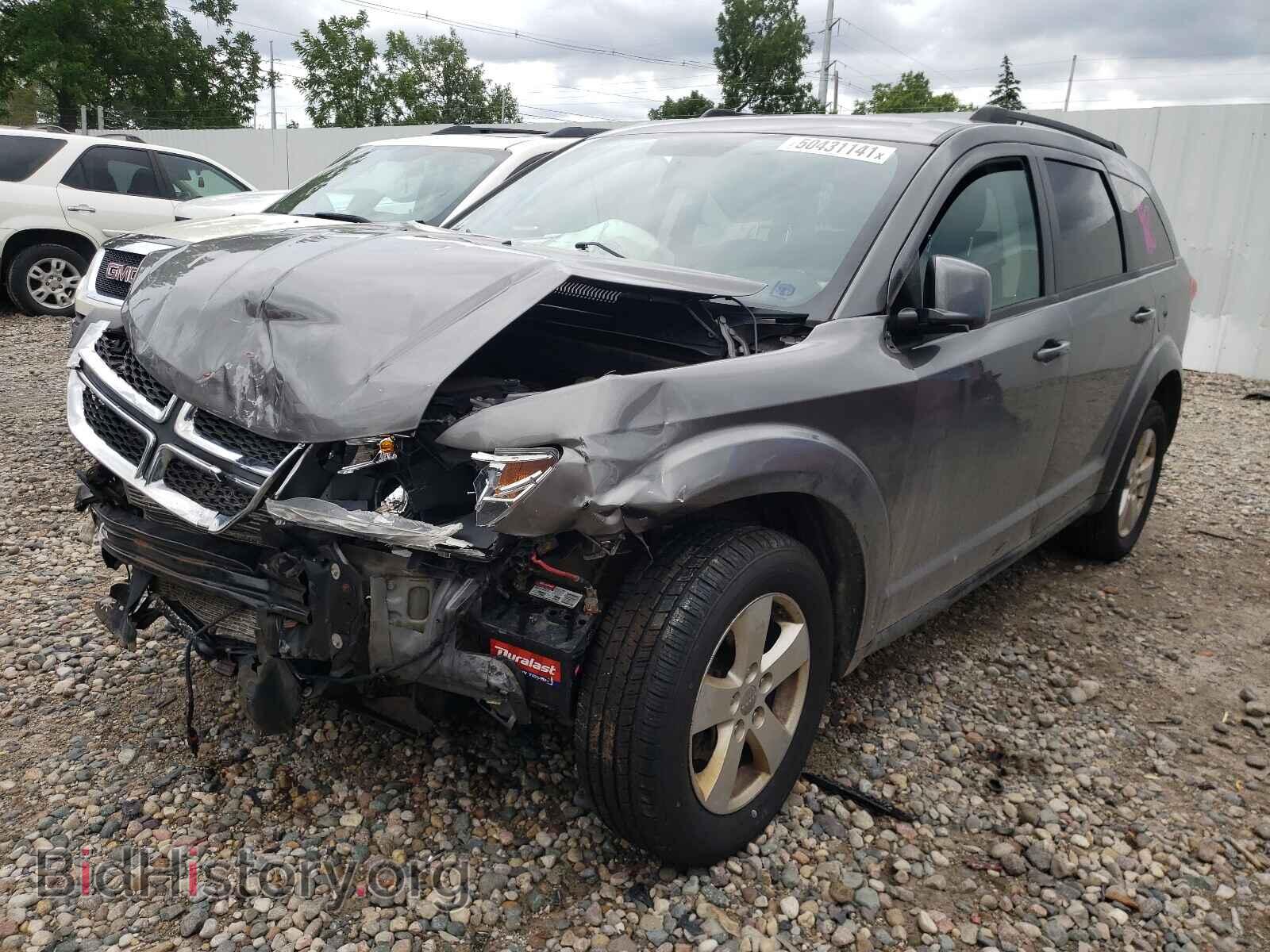 2012 DODGE JOURNEY - VIN: 3C4PDDBG8CT217369 - Фото 2