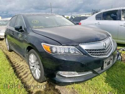 2014 Acura RLX RLX Tech, черный — VIN JH4KC1F51EC004216, Copart