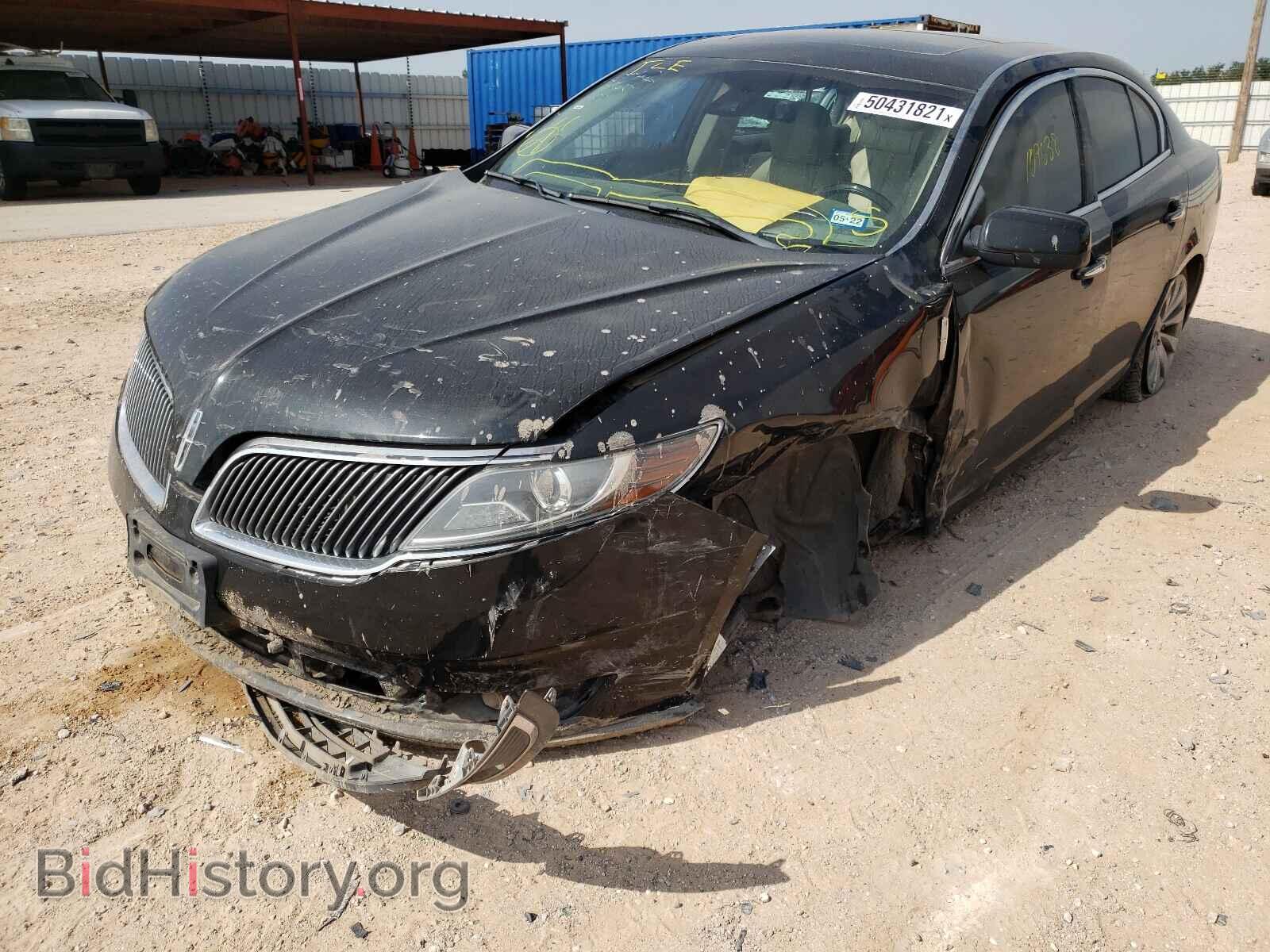 2013 LINCOLN MKS - VIN: 1LNHL9DK0DG605607 - Фото 2