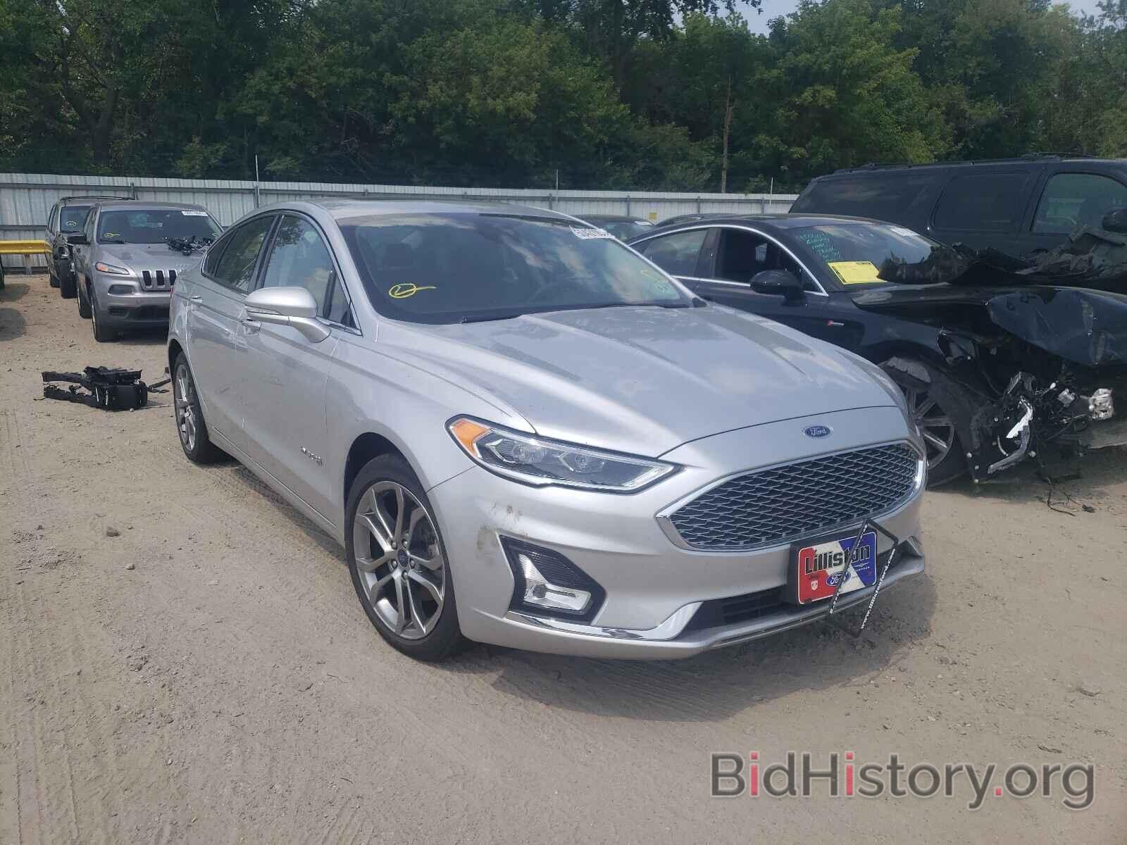 Фотография 3FA6P0RU8KR192787 - FORD FUSION 2019