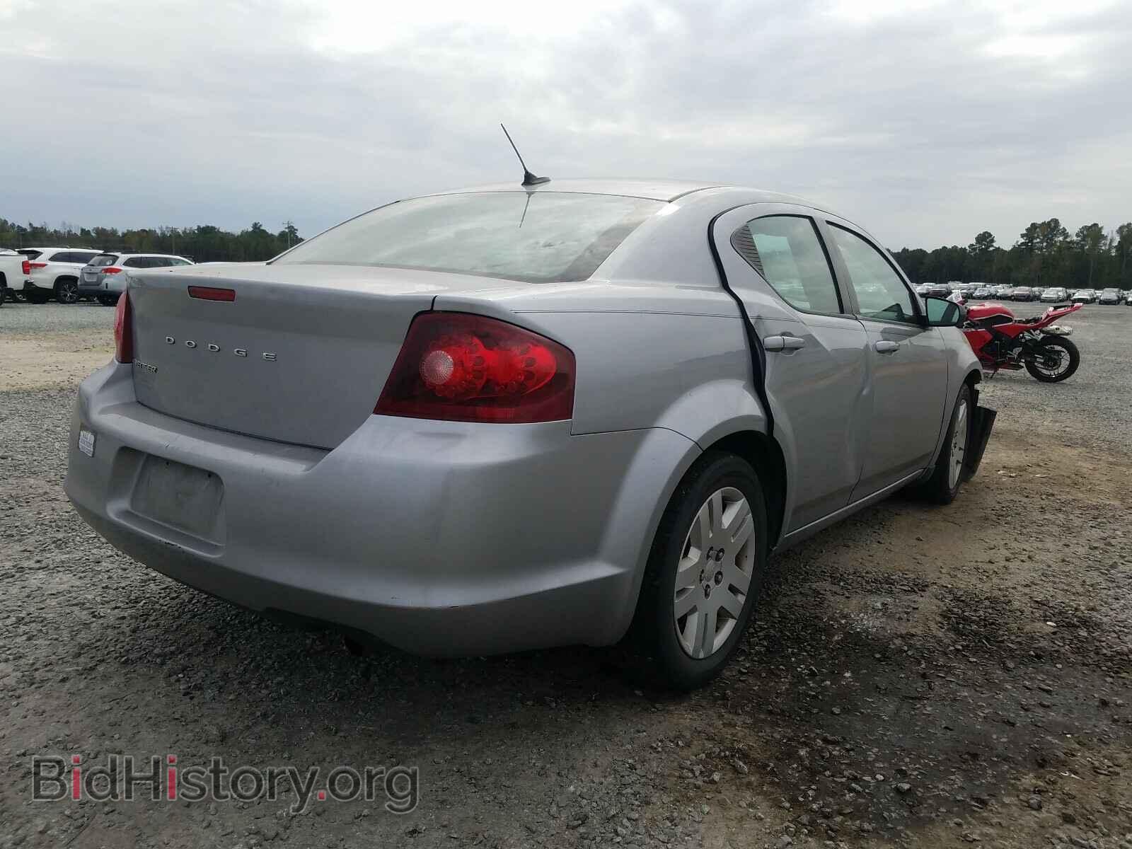2013 DODGE AVENGER - VIN: 1C3CDZAB7DN526211 - Фото 4
