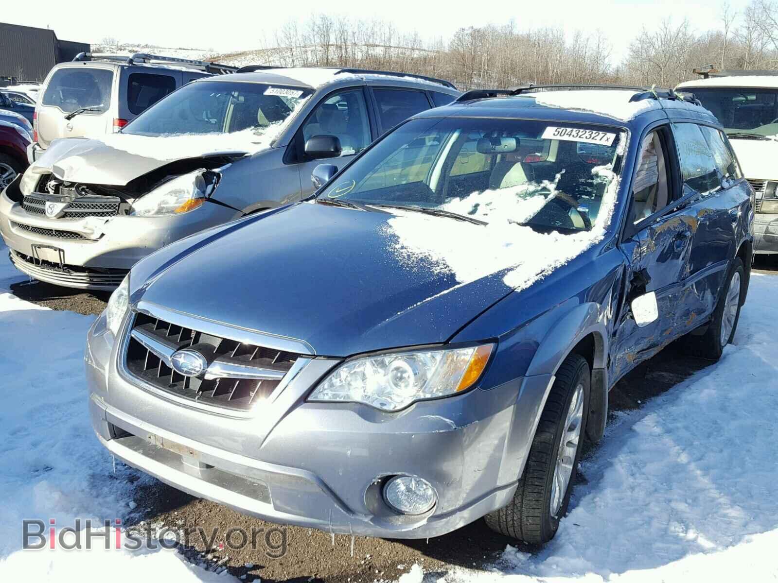 2008 SUBARU OUTBACK - VIN: 4S4BP86C084332654 - Фото 2