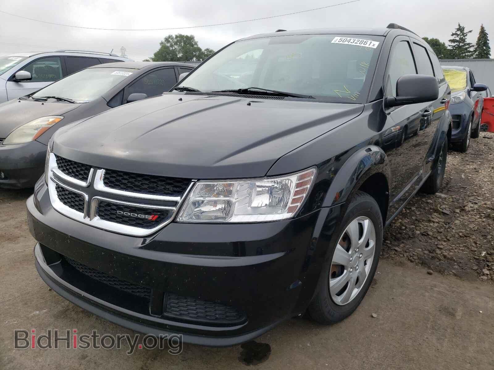 2016 DODGE JOURNEY - VIN: 3C4PDCAB8GT239409 - Фото 2