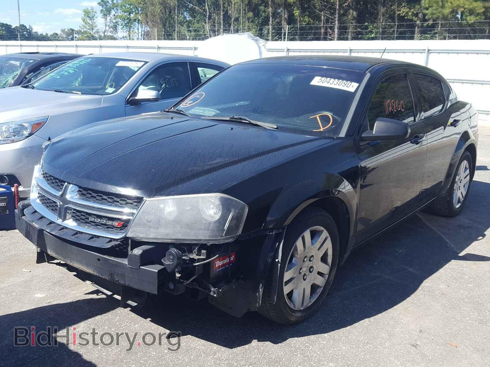 2014 DODGE AVENGER - VIN: 1C3CDZAB1EN155452 - Фото 2