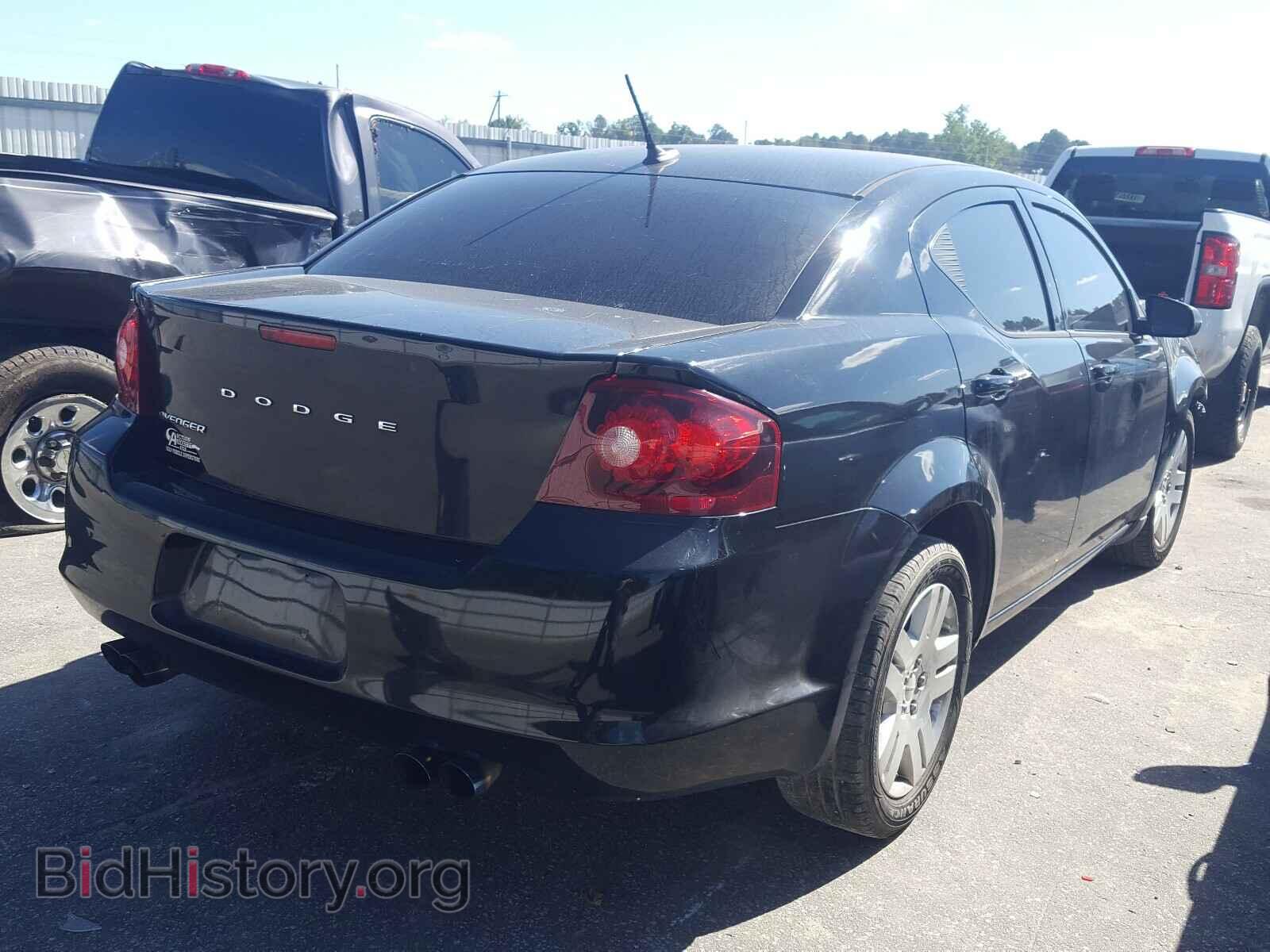 2014 DODGE AVENGER - VIN: 1C3CDZAB1EN155452 - Фото 4