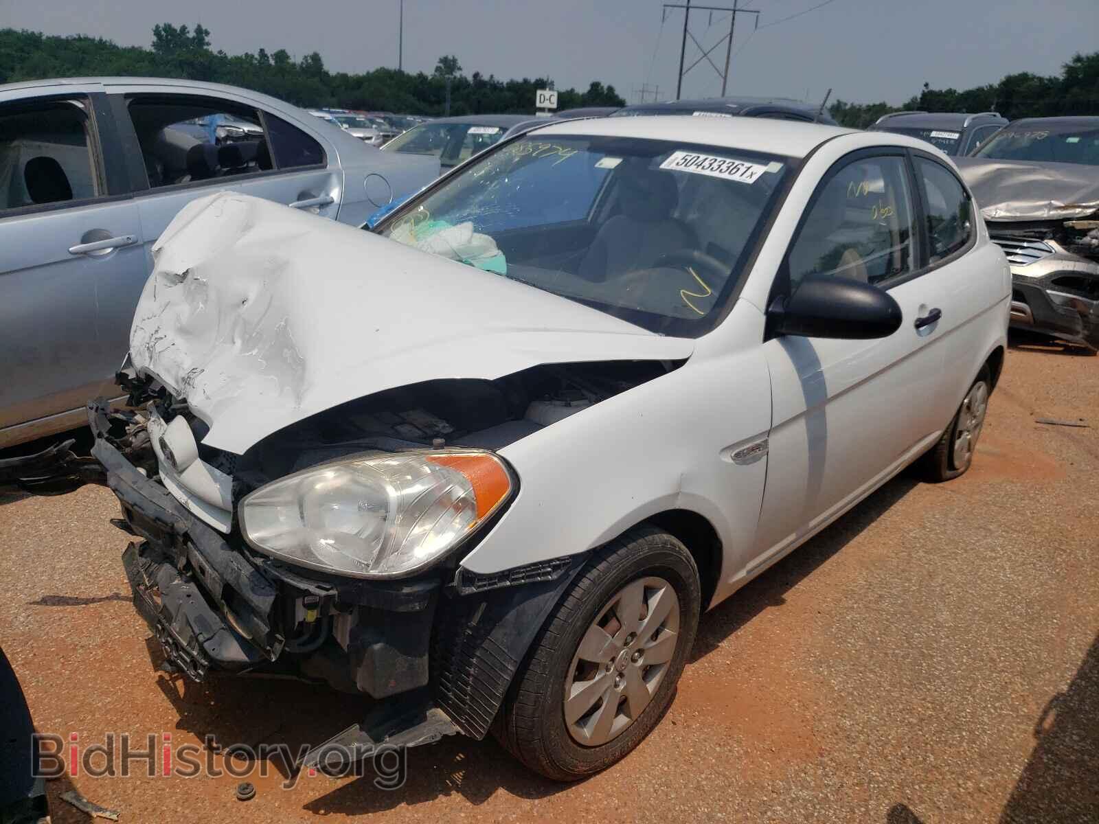 2008 HYUNDAI ACCENT - VIN: KMHCM36C98U085974 - Фото 2