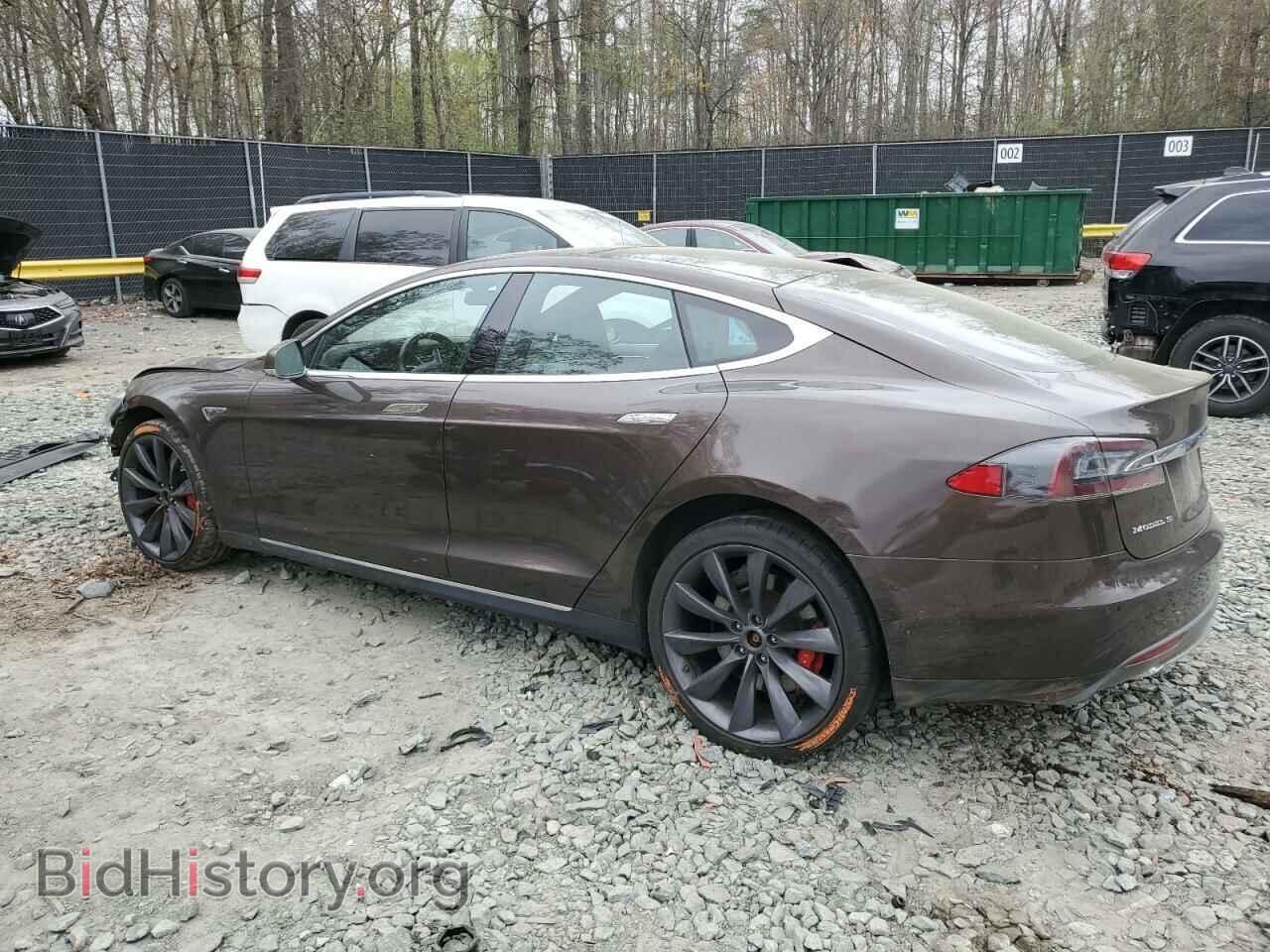 2014 TESLA MODEL S - VIN: 5YJSA1H25EFP63707 - Фото 2