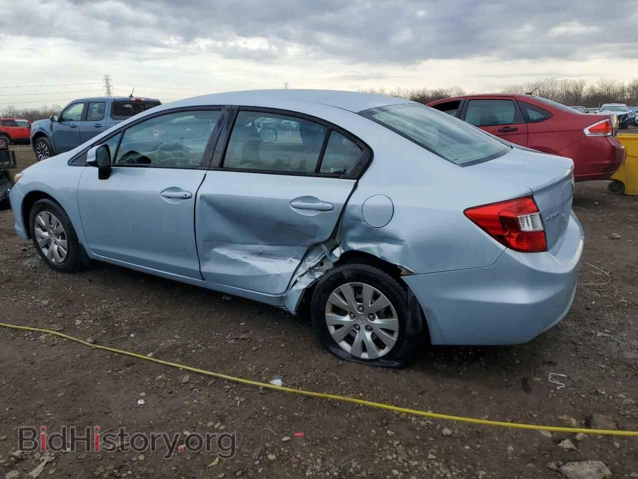 2012 HONDA CIVIC - VIN: 19XFB2F55CE038693 - Фото 2
