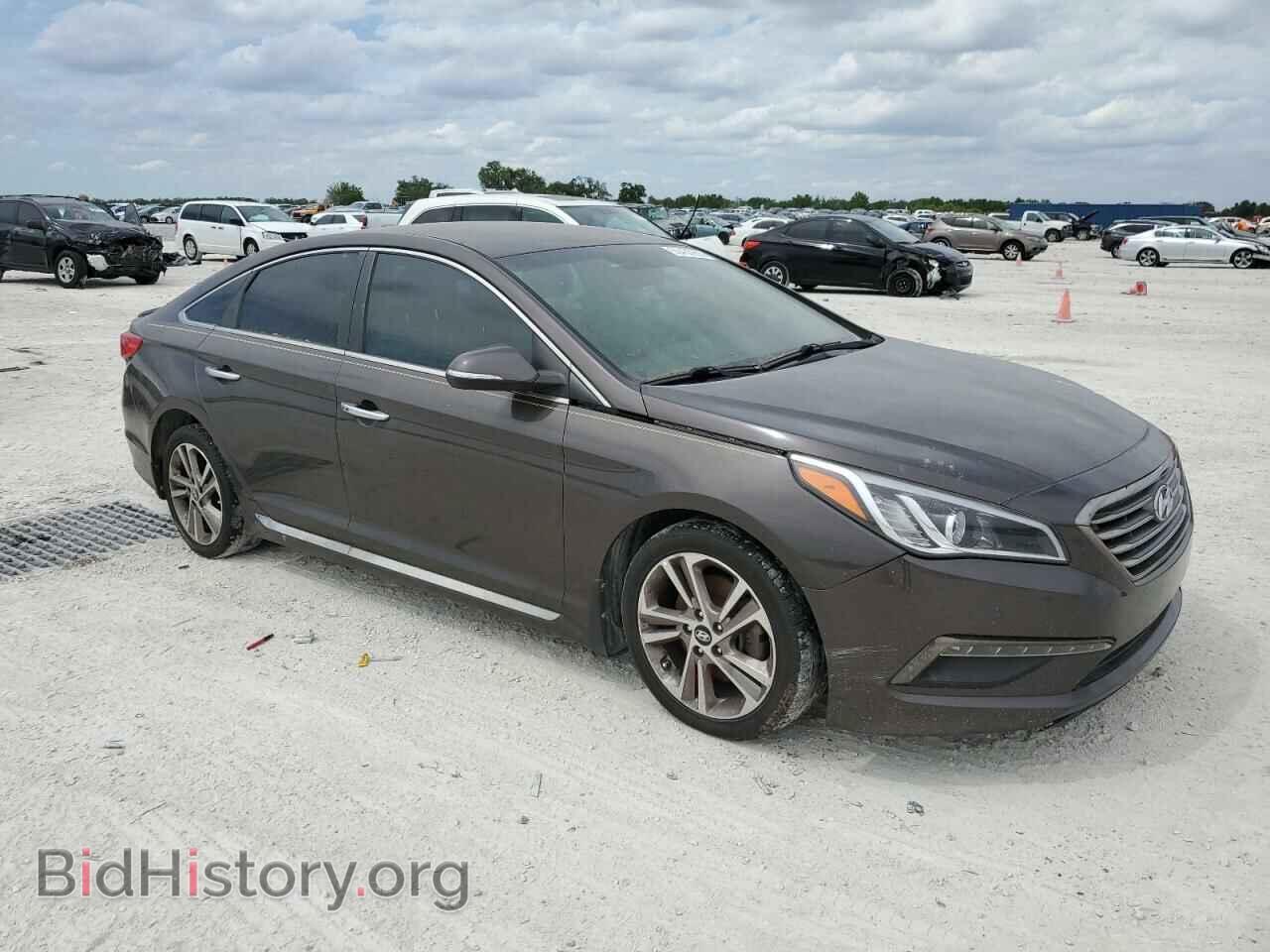 2015 HYUNDAI SONATA - VIN: 5NPE34AF9FH180646 - Фото 4