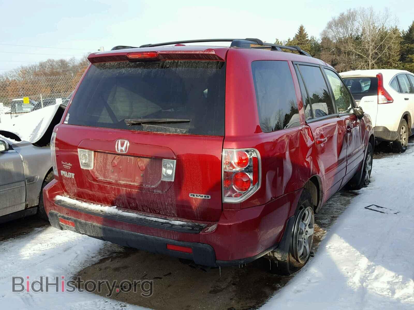 2006 HONDA PILOT - VIN: 5FNYF186X6B000484 - Фото 4