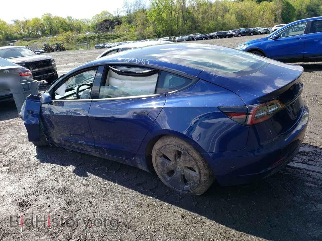 2022 TESLA MODEL 3 - VIN: 5YJ3E1EB9NF344403 - Фото 2