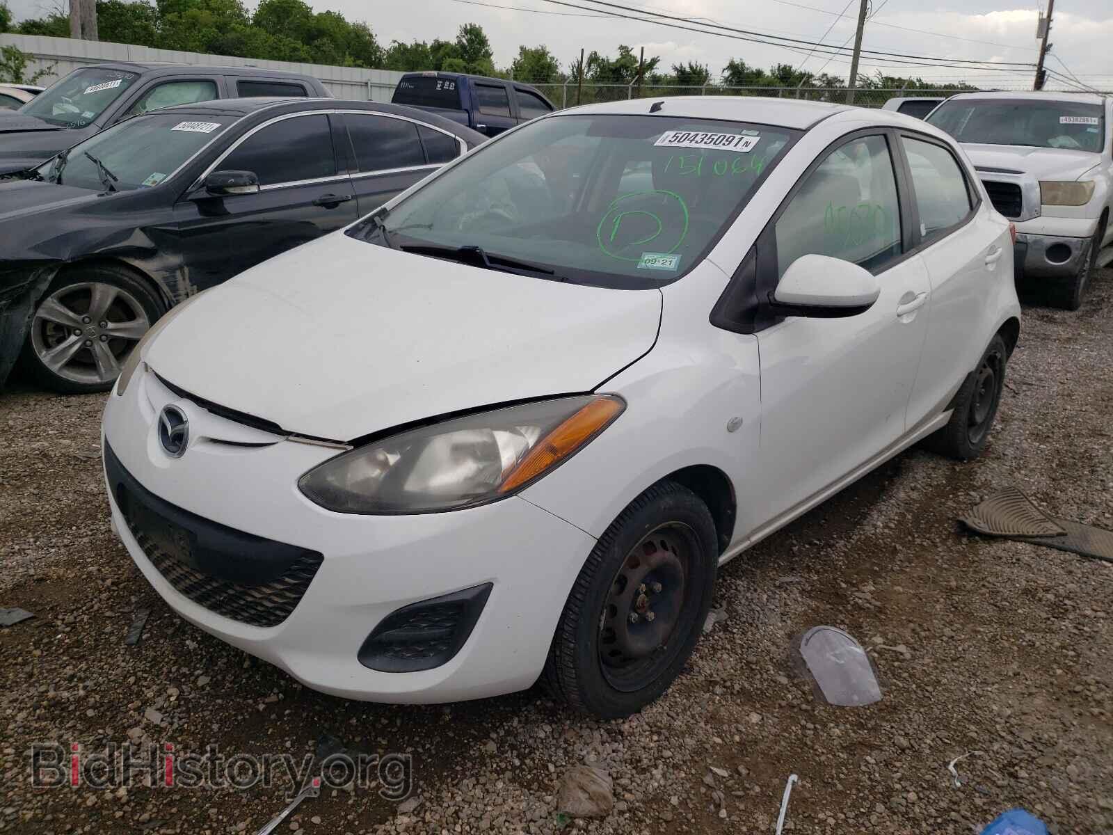 2012 MAZDA 2 - VIN: JM1DE1KY0C0151064 - Фото 2