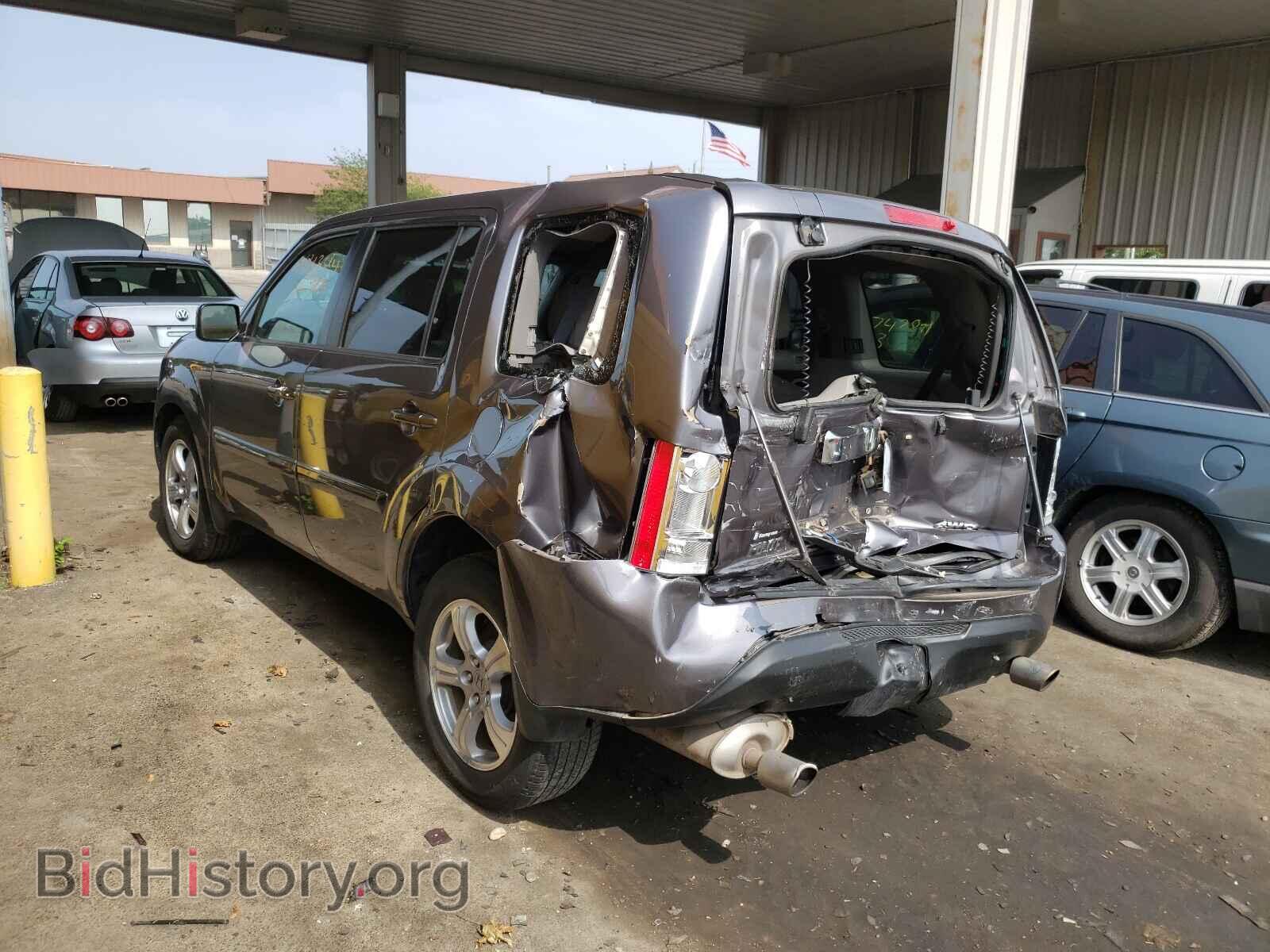 2014 HONDA PILOT - VIN: 5FNYF4H41EB016006 - Фото 3