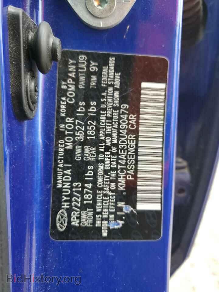 2013 HYUNDAI ACCENT - VIN: KMHCT4AE3DU490479 - Фото 12