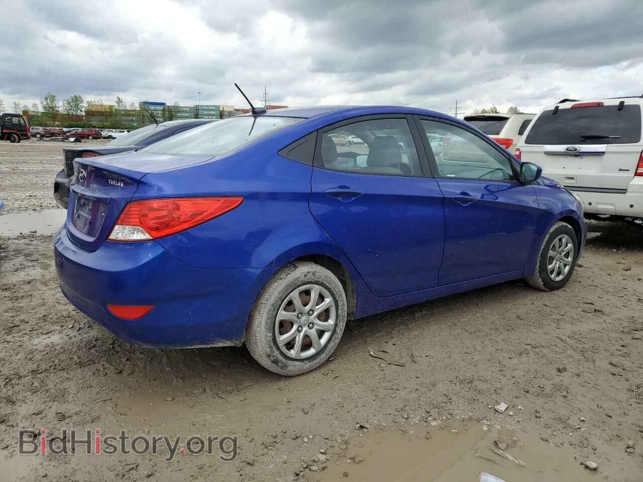 2013 HYUNDAI ACCENT - VIN: KMHCT4AE3DU490479 - Фото 3