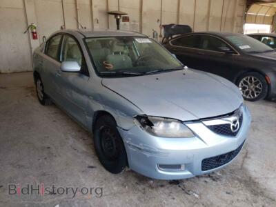2007 Mazda 3 3 I, синий — VIN JM1BK12FX71643115, Copart