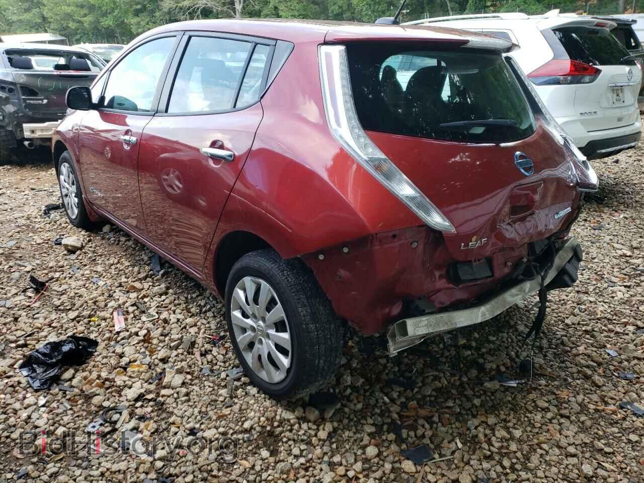 2015 NISSAN LEAF - VIN: 1N4AZ0CP3FC330084 - Фото 3