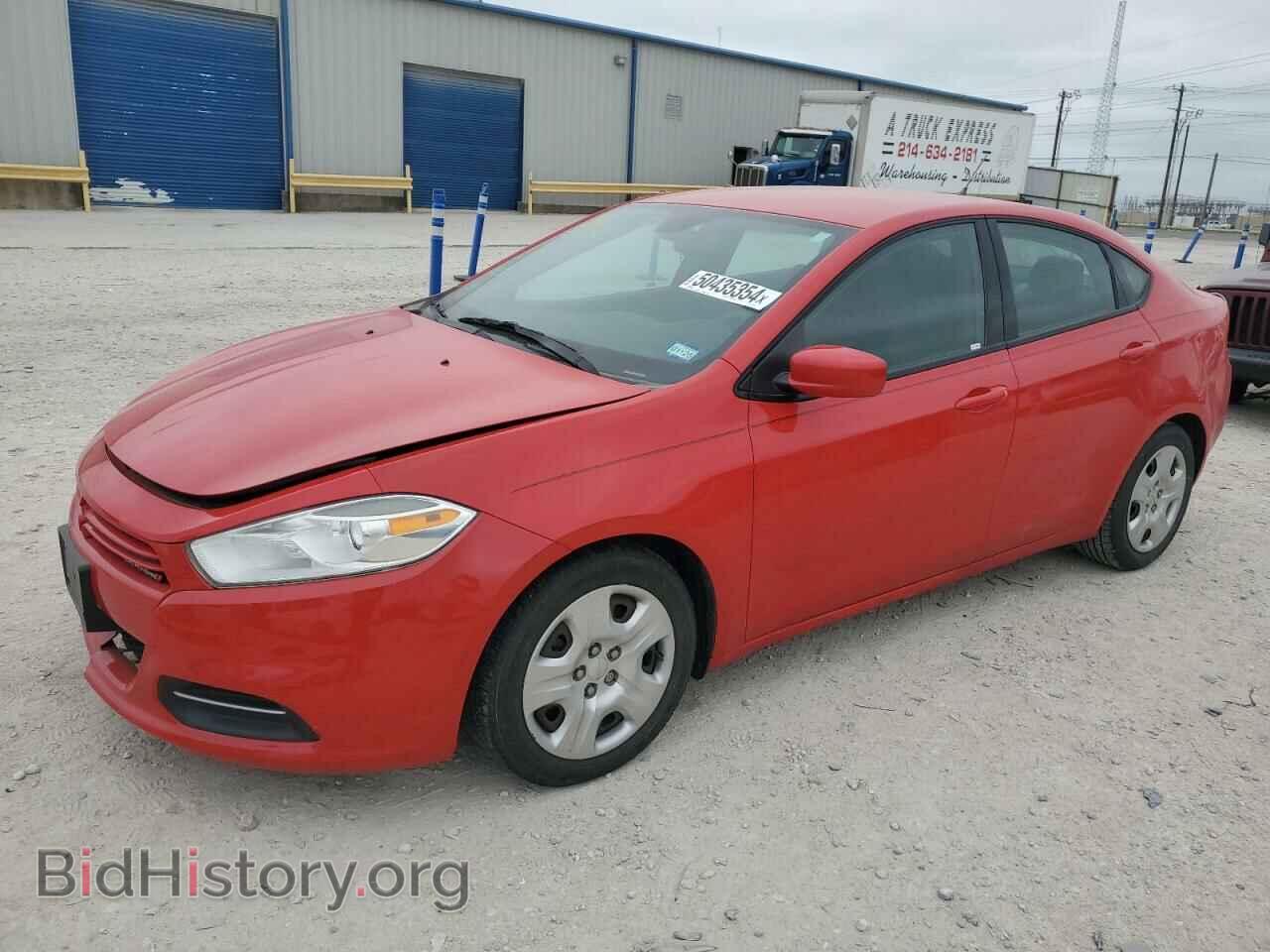Фотография 1C3CDFAA9GD682640 - DODGE DART 2016