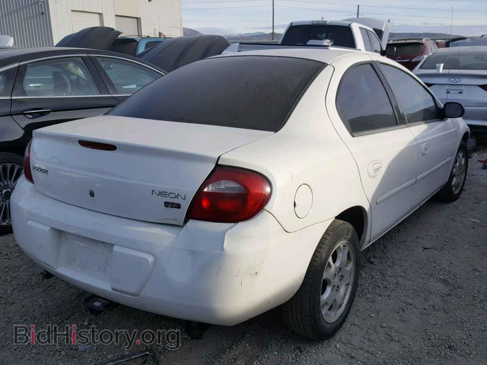 2005 DODGE NEON - VIN: 1B3ES56C25D176516 - Фото 4