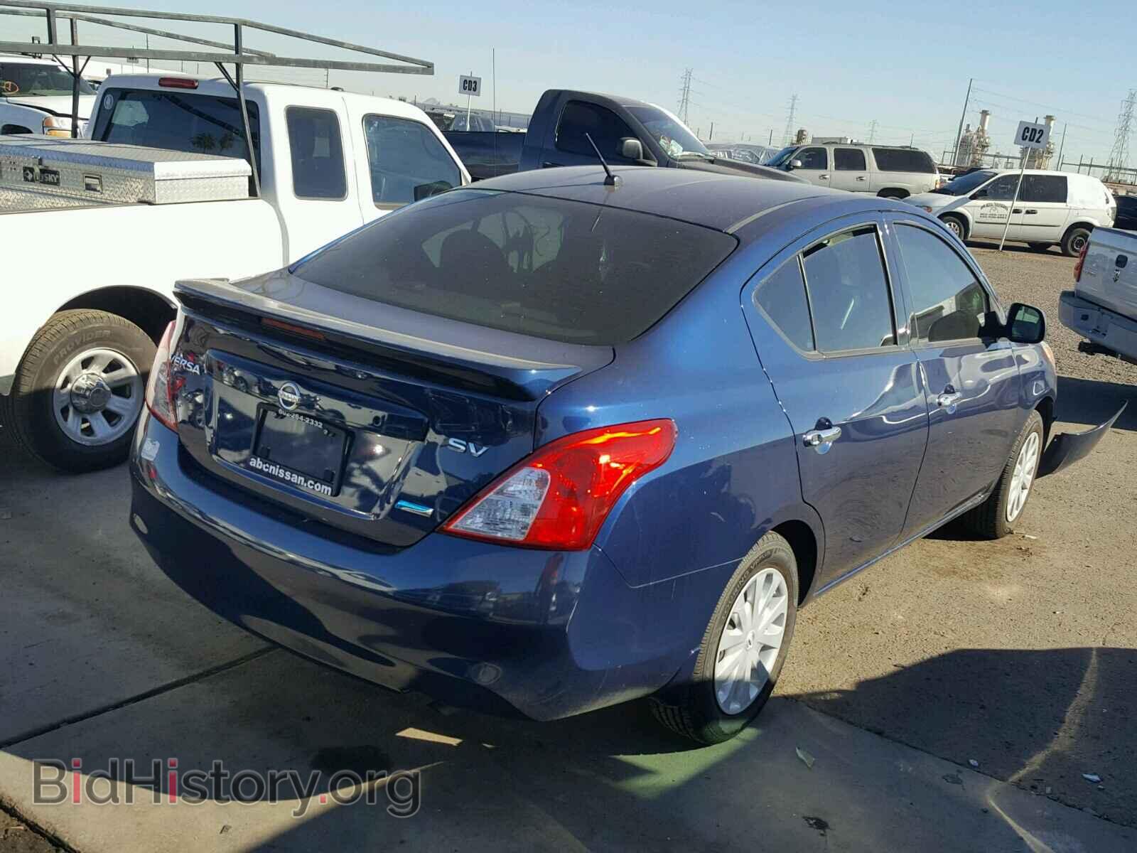 2014 NISSAN VERSA - VIN: 3N1CN7APXEK457551 - Фото 4