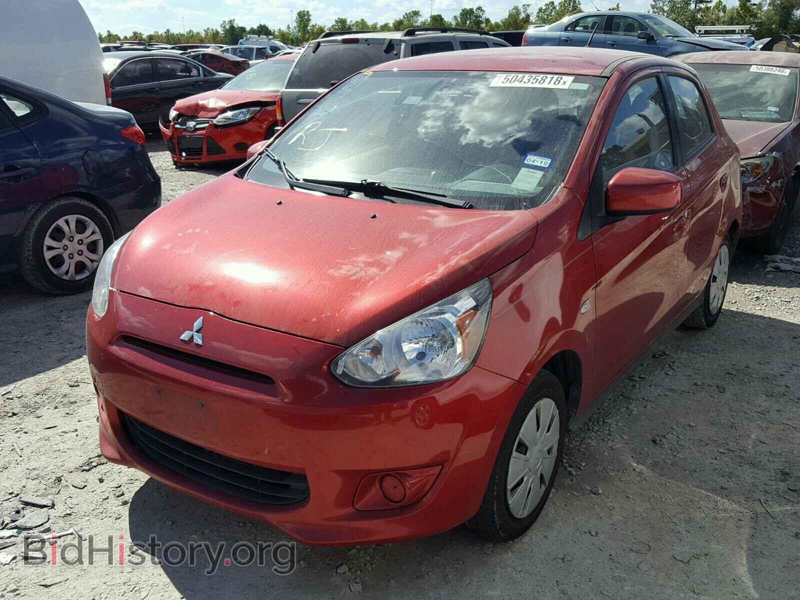 2015 MITSUBISHI MIRAGE - VIN: ML32A3HJ4FH003971 - Фото 2