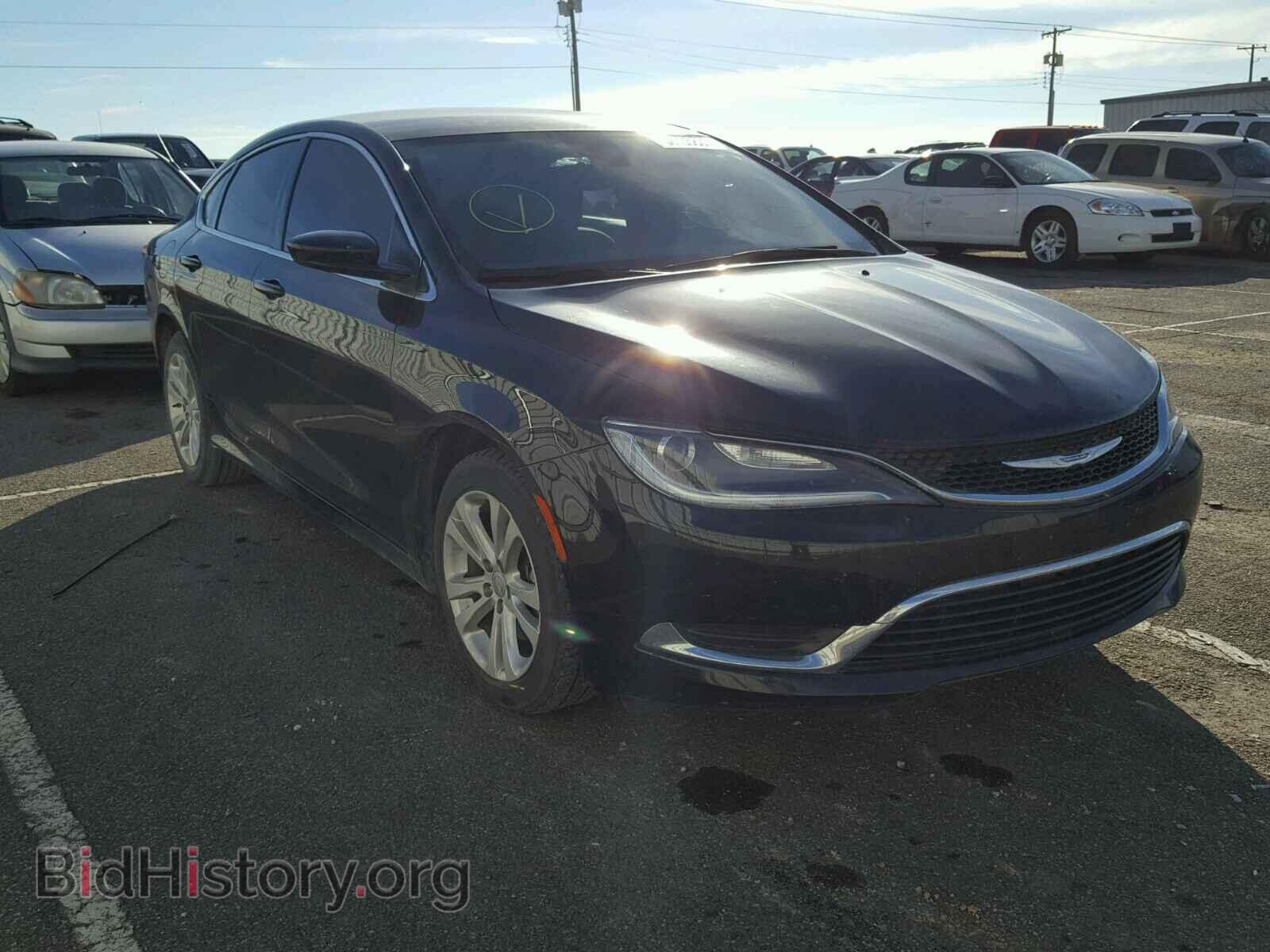 Фотография 1C3CCCAB5FN634717 - CHRYSLER 200 2015