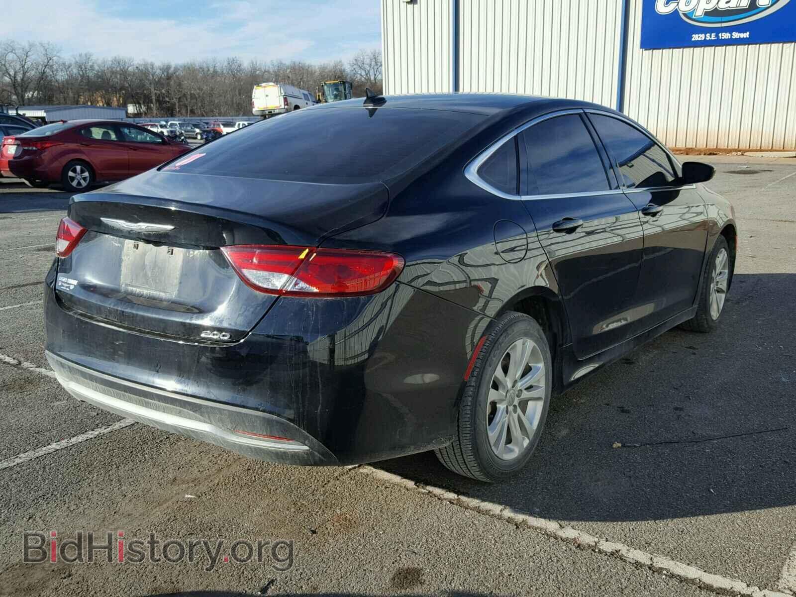 2015 CHRYSLER 200 - VIN: 1C3CCCAB5FN634717 - Фото 4