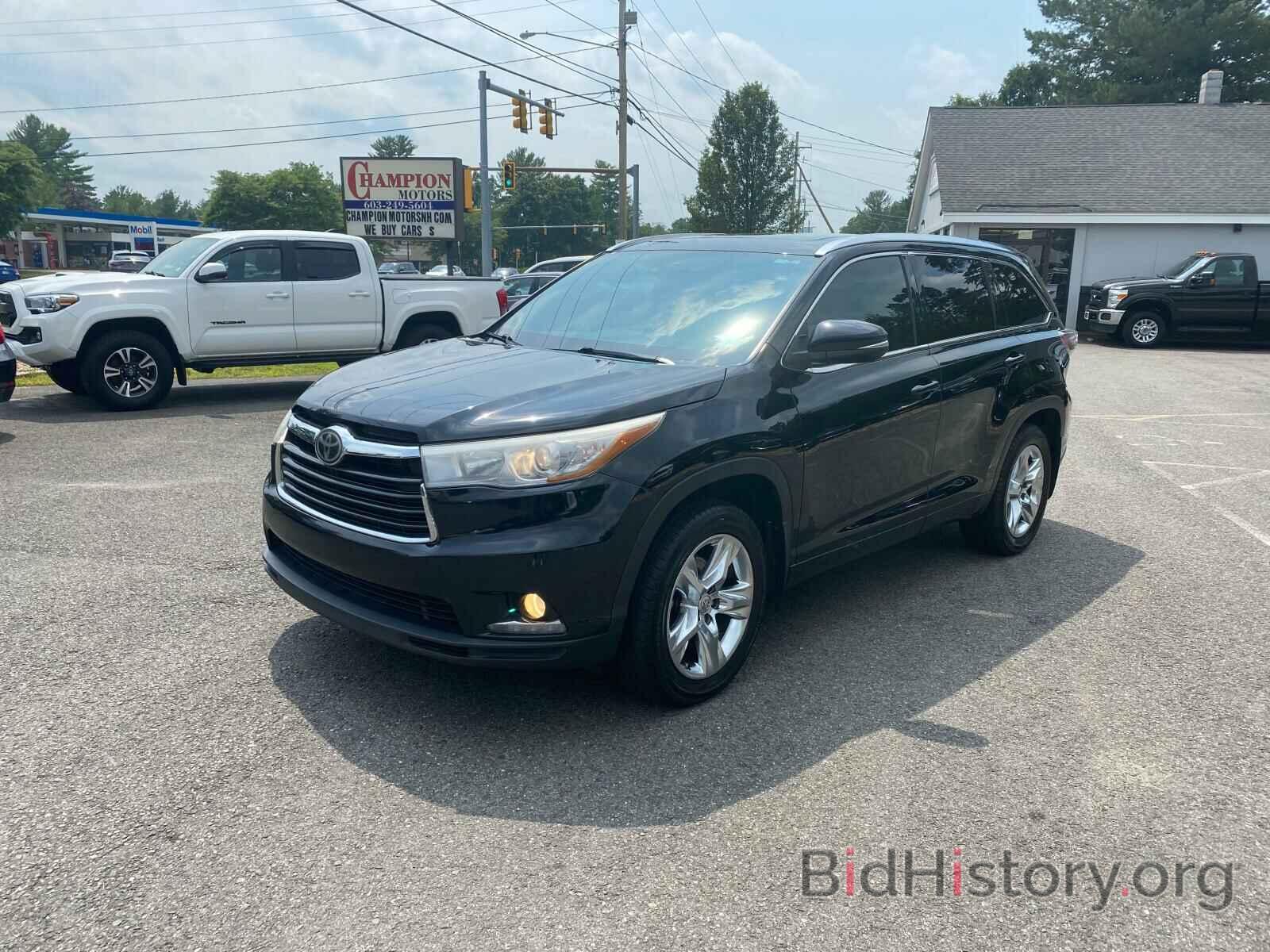 Photo 5TDYKRFH9ES029273 - TOYOTA HIGHLANDER 2014