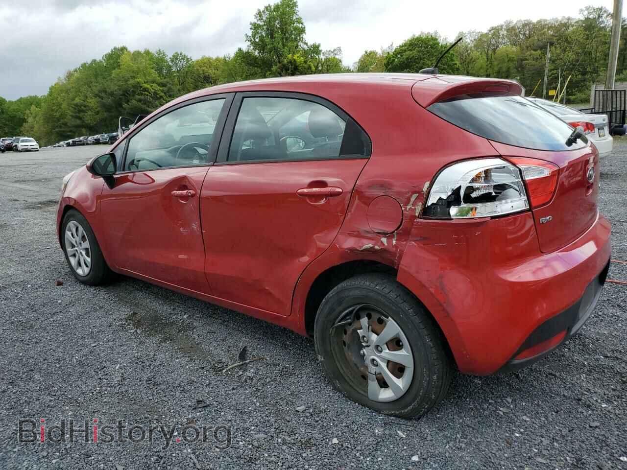 2013 KIA RIO - VIN: KNADN5A38D6124977 - Фото 2
