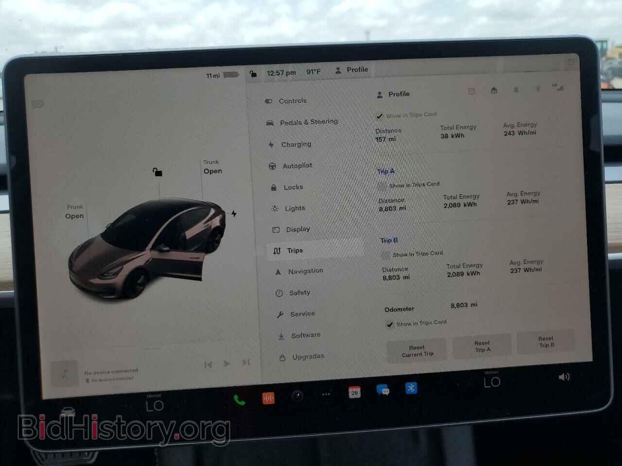 2023 TESLA MODEL 3 - VIN: 5YJ3E1EA2PF424913 - Фото 9