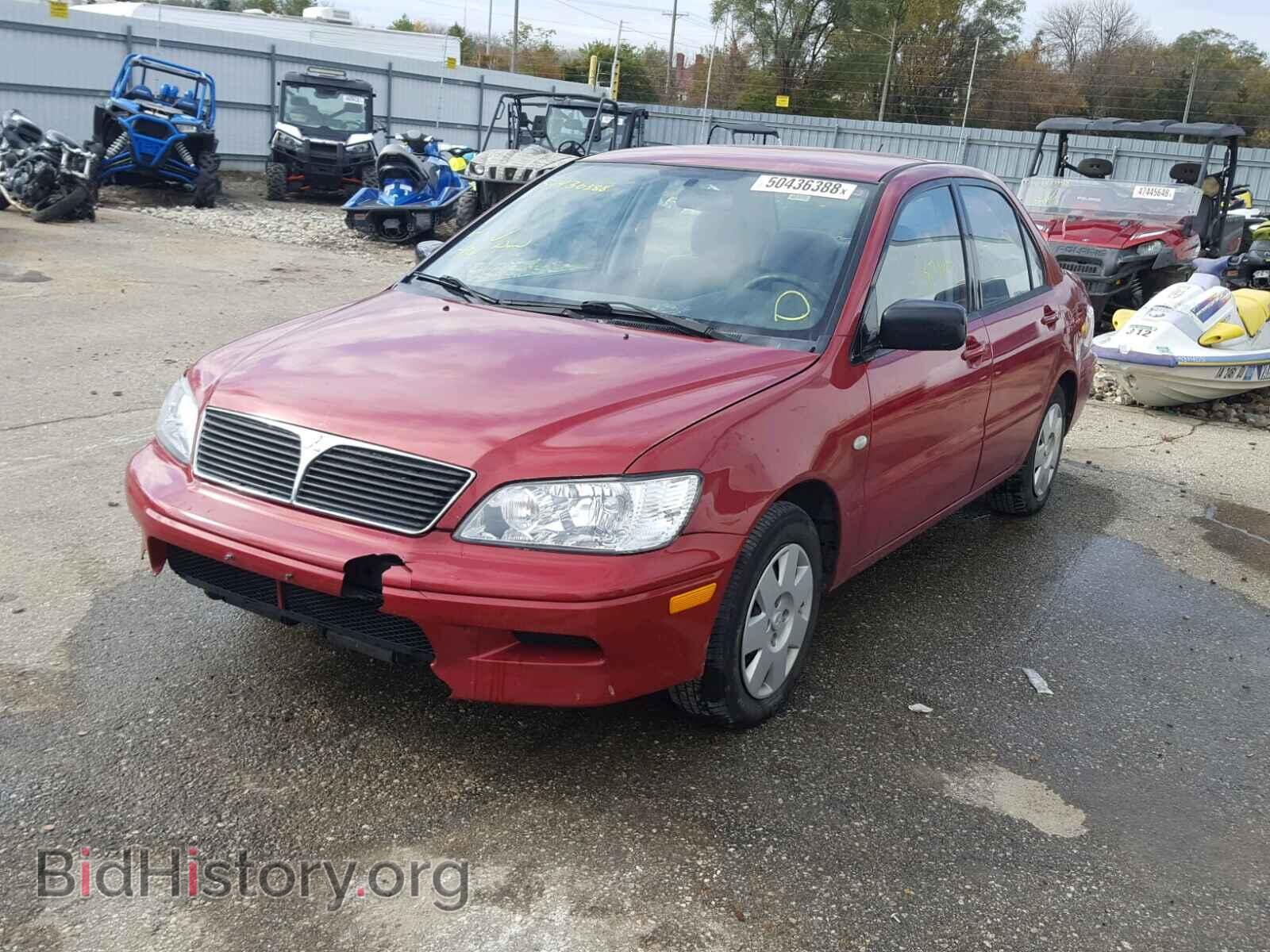 2002 MITSUBISHI LANCER - VIN: JA3AJ26E42U007009 - Photo 2