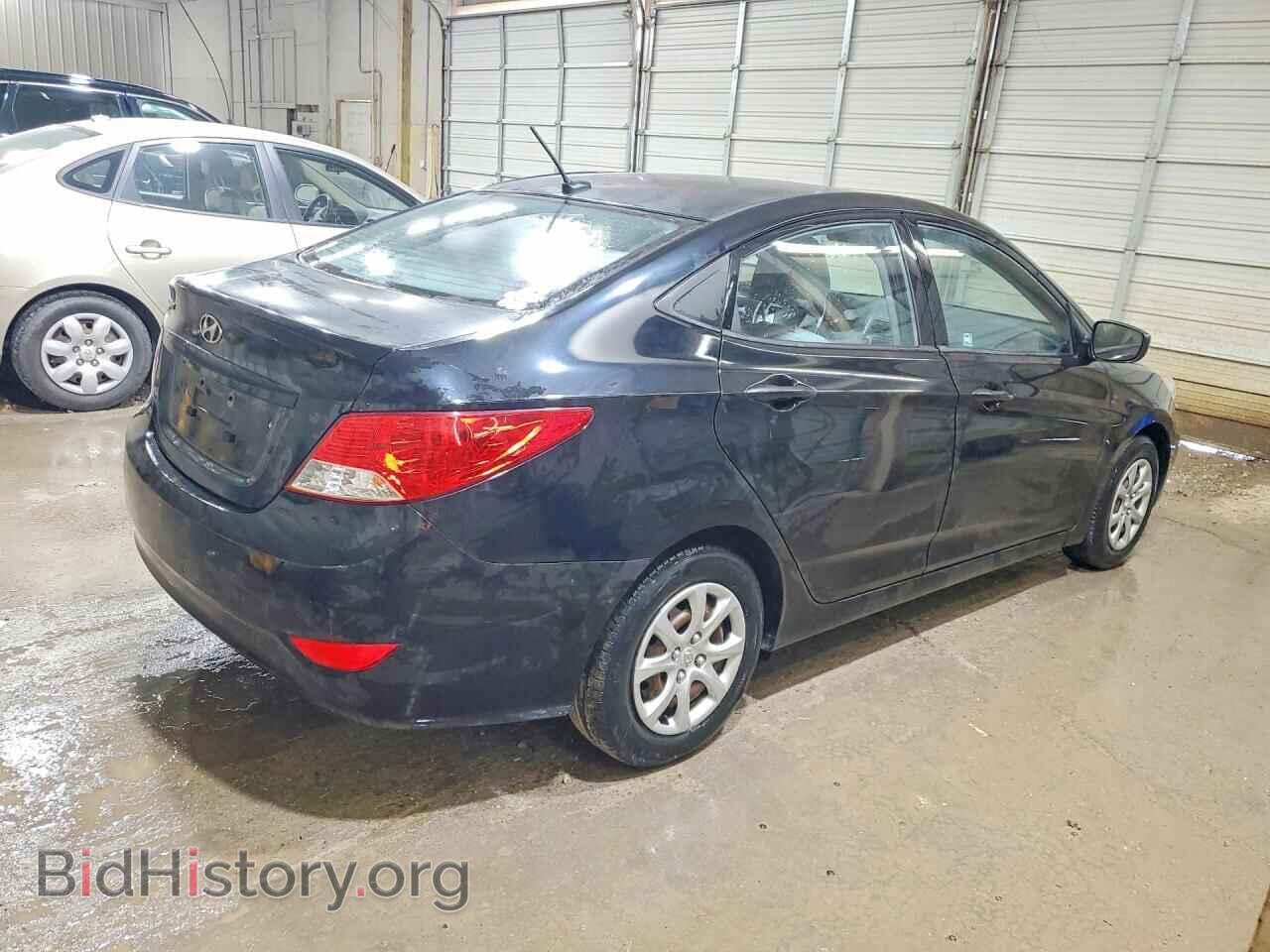 2014 HYUNDAI ACCENT - VIN: KMHCT4AEXEU729415 - Фото 3