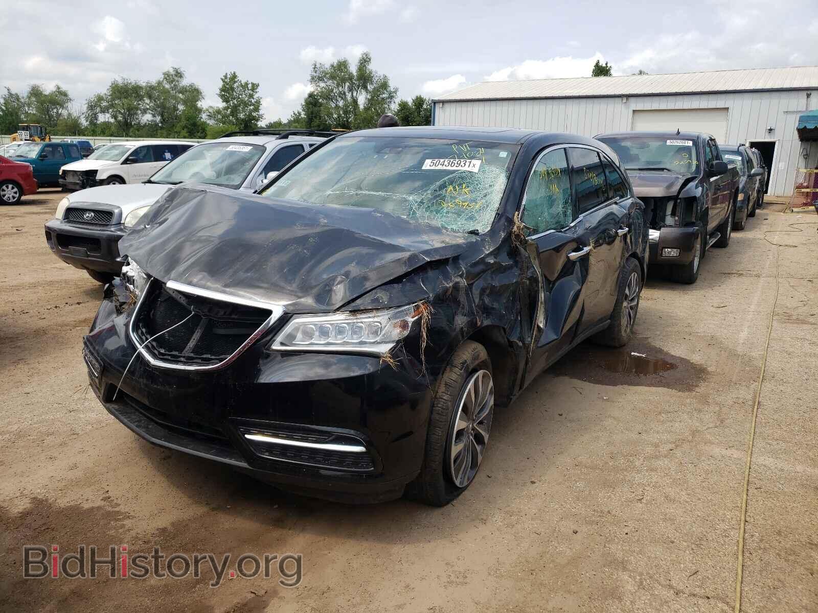 2015 ACURA MDX - VIN: 5FRYD4H6XFB009451 - Фото 2