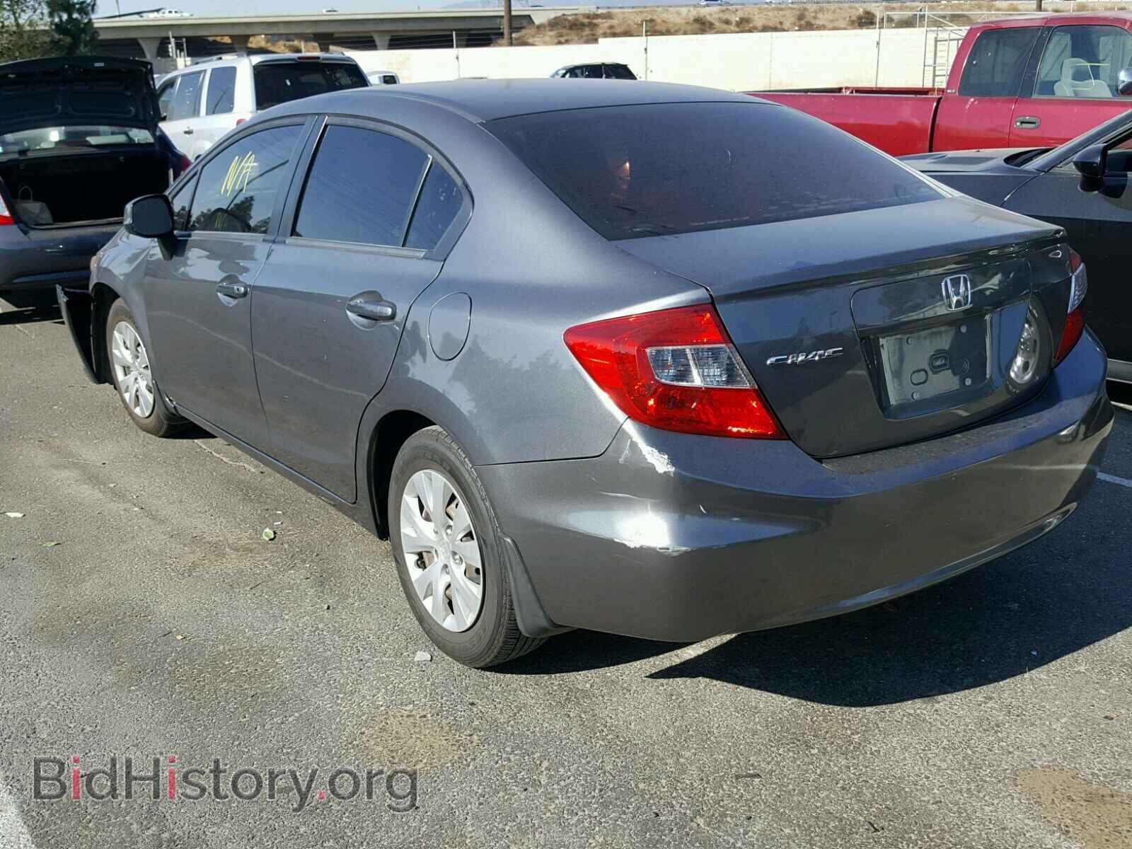 2012 HONDA CIVIC - VIN: 19XFB2F51CE354107 - Фото 3