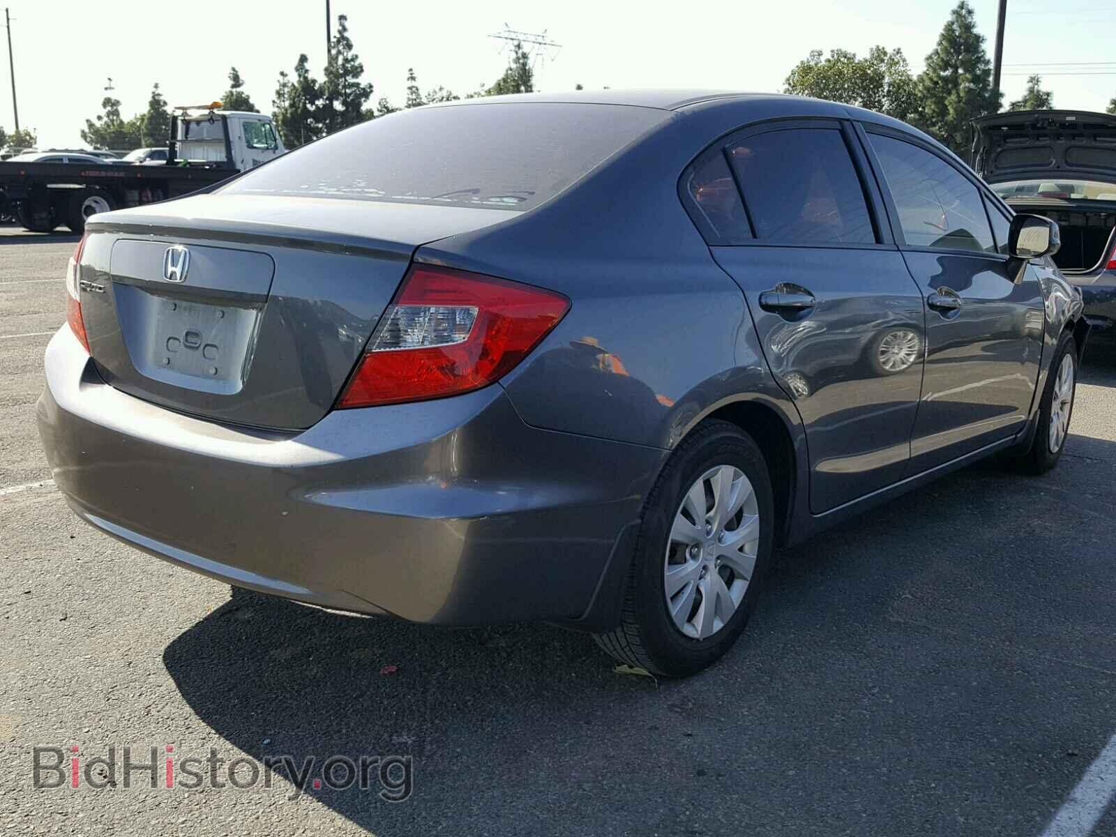 2012 HONDA CIVIC - VIN: 19XFB2F51CE354107 - Фото 4