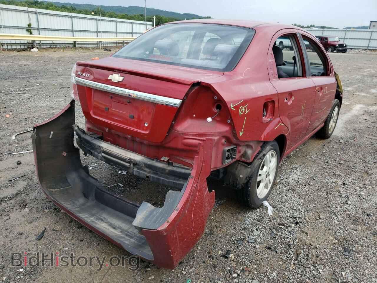2011 CHEVROLET AVEO - VIN: KL1TD5DE4BB142838 - Фото 4