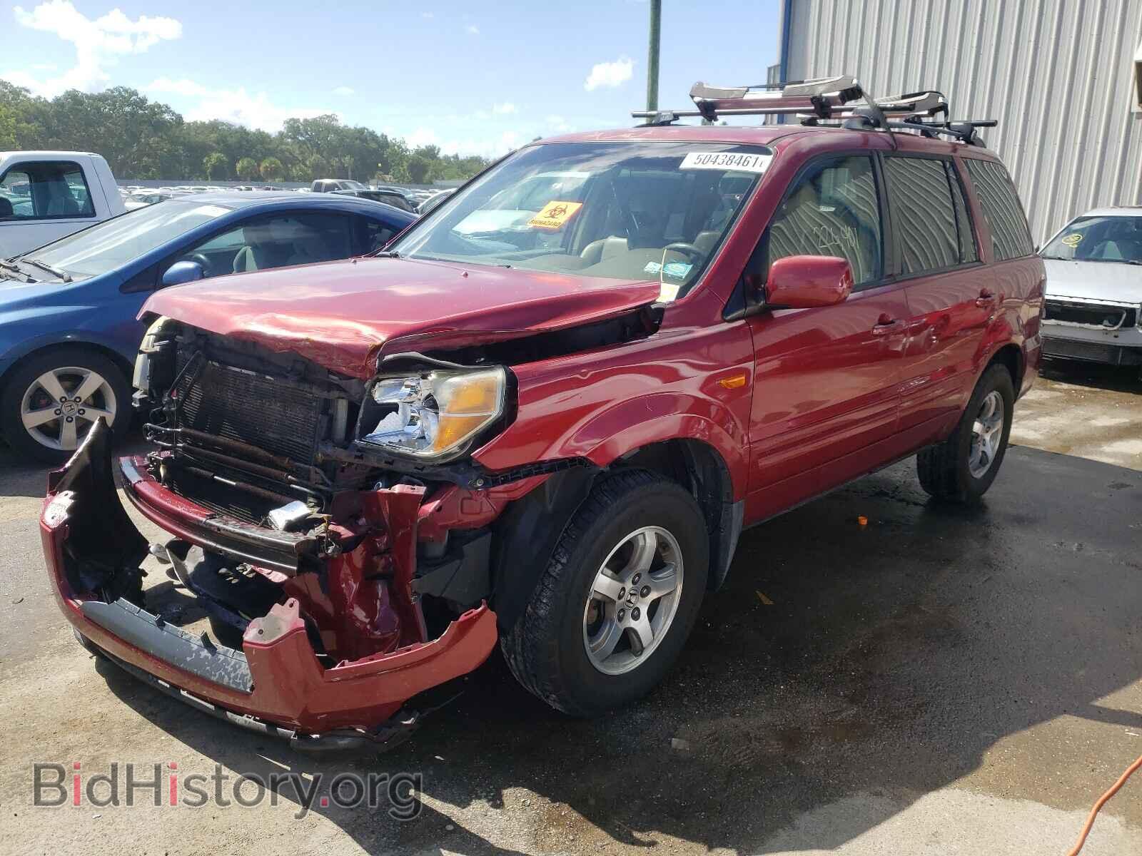 2006 HONDA PILOT - VIN: 5FNYF28586B018740 - Фото 2