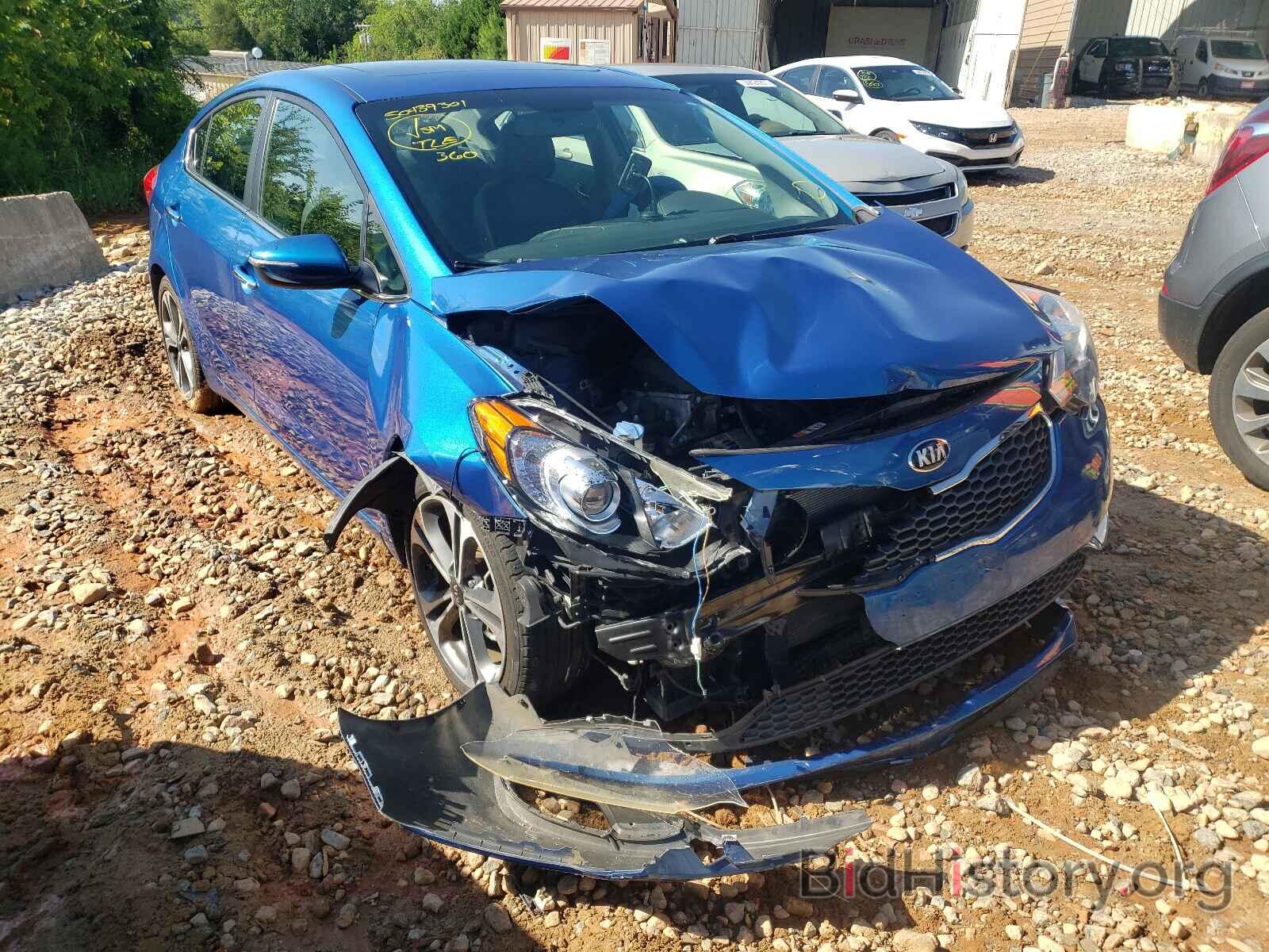 Photo KNAFZ4A80F5359658 - KIA FORTE 2015