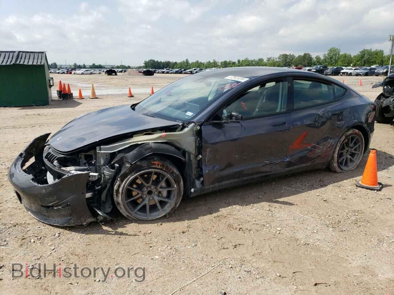 Photo 5YJ3E1EA8NF190807 - TESLA MODEL 3 2022